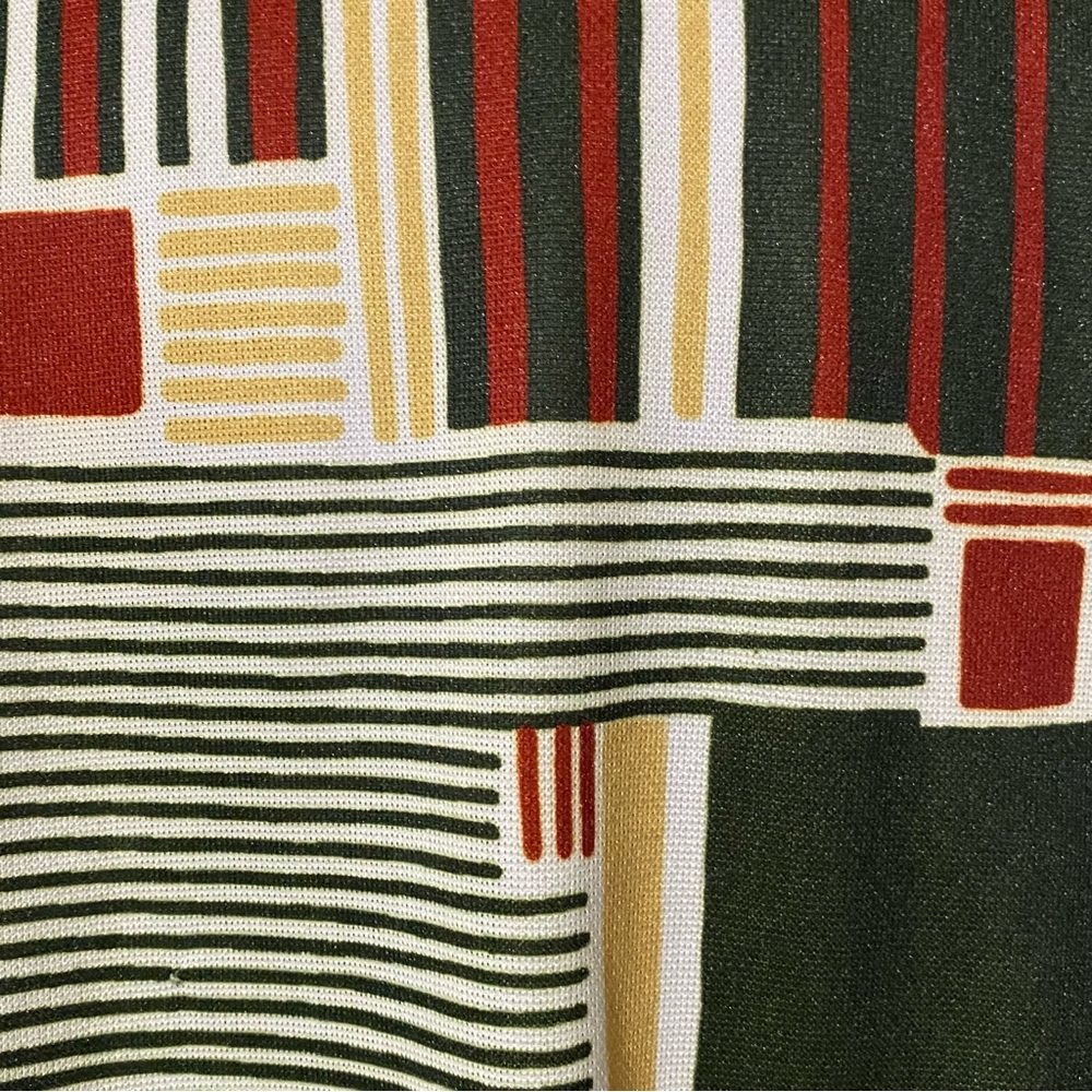 70s vtg Abstract Polyester Shirt - Picture 4 of 12